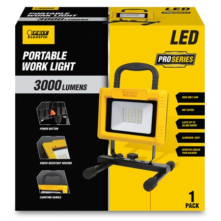 Feit Electric LED CRD WORK LT 3000L WORK3000XLPLUG